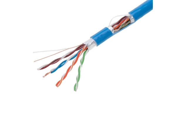 Super Category 6 four-pair twisted-pair shielded network cable