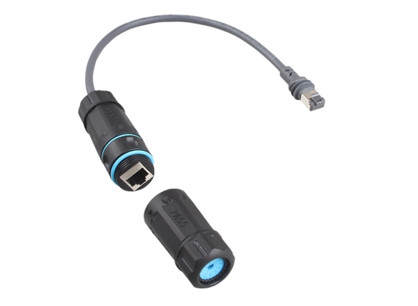 Gen3 cable三代转接头IP68户外cat7网络延长线v3网线连接线