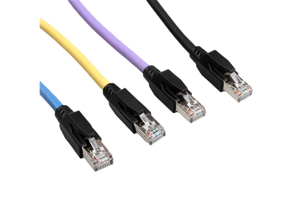 ndustrial Shielded Ethernet Cable CAT6/CAT6A, High-Speed Gigabit Ethenet Cable